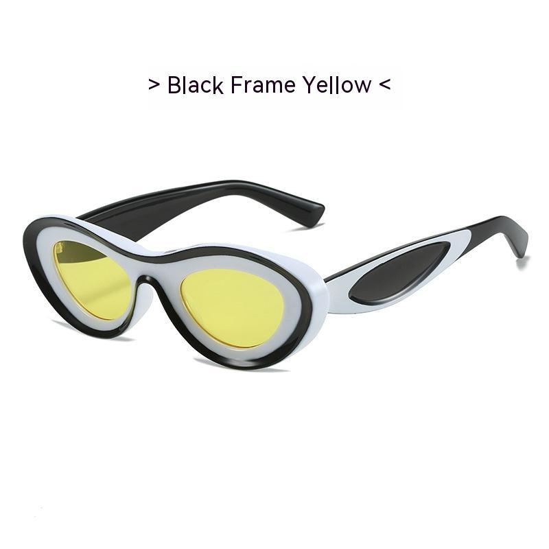Cat Eye Sunglasses UV400 Protection Small Frame Fashion Glasses For Women And Men With Durable PC Frame Styles