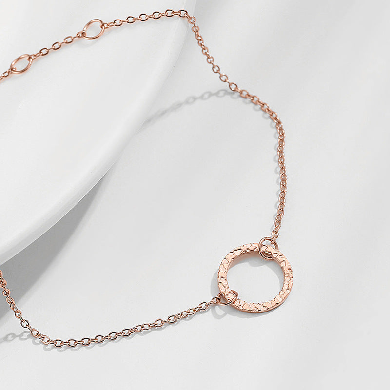 Womens Stainless Steel Geometric Hollow Bracelet Bangle Cuff Jewelry Electroplated Fashion Gift For Her Modern