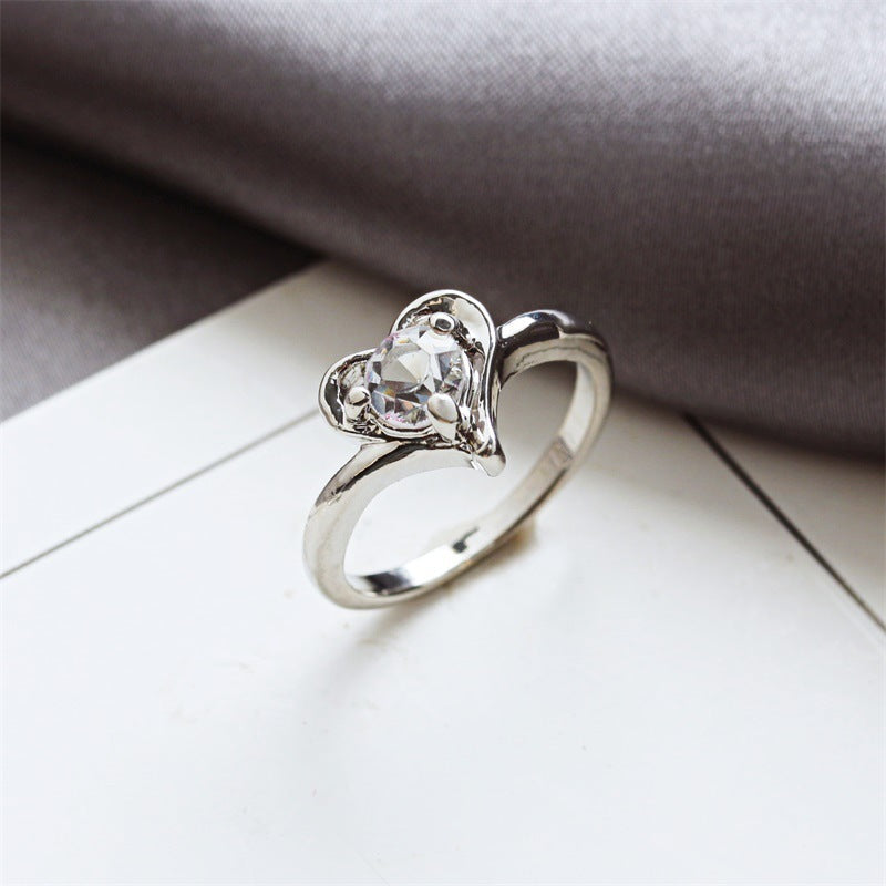 Womens Star Ring Set Alloy With Rhinestones Star Shaped Ring Fashion Jewelry Gift For Her Elegant Ring Set Jewelry