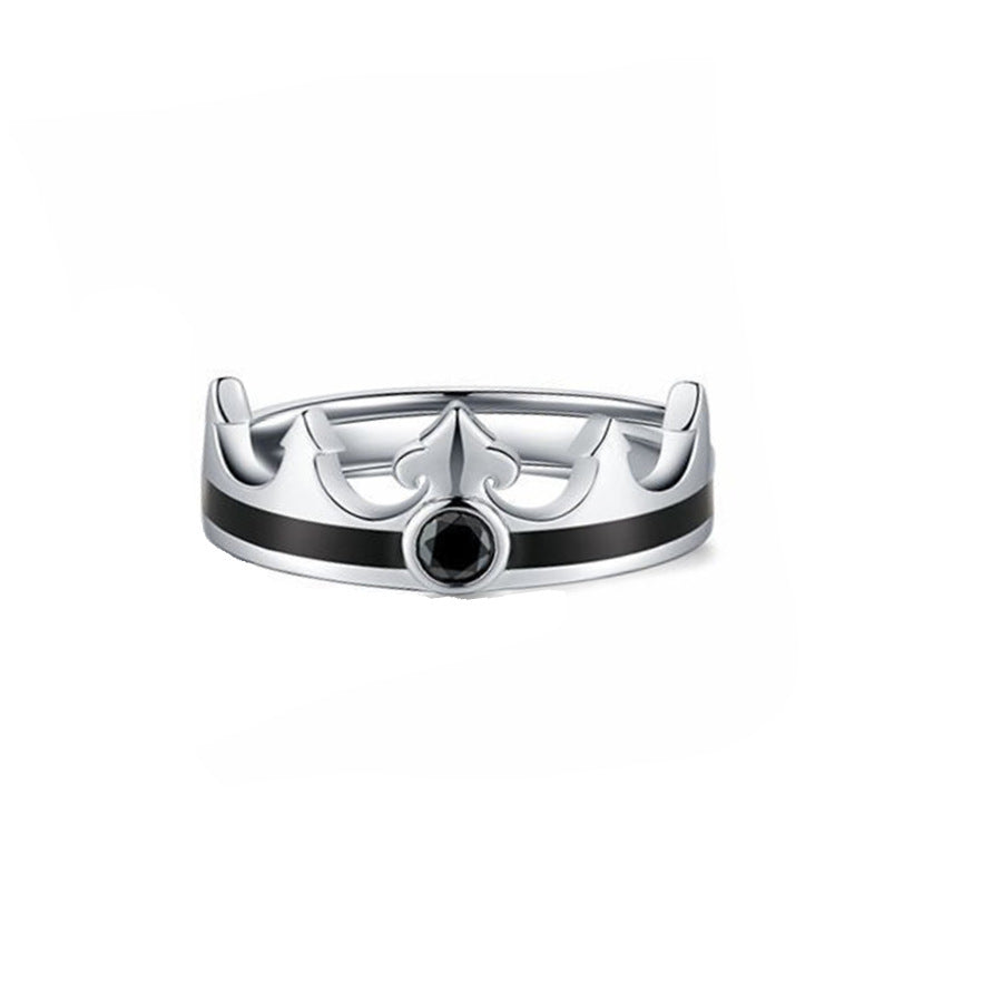 Copper Couple Rings Set Adjustable Promise Rings For Him And Her Electroplated Anniversary Wedding For Anniversary Gift