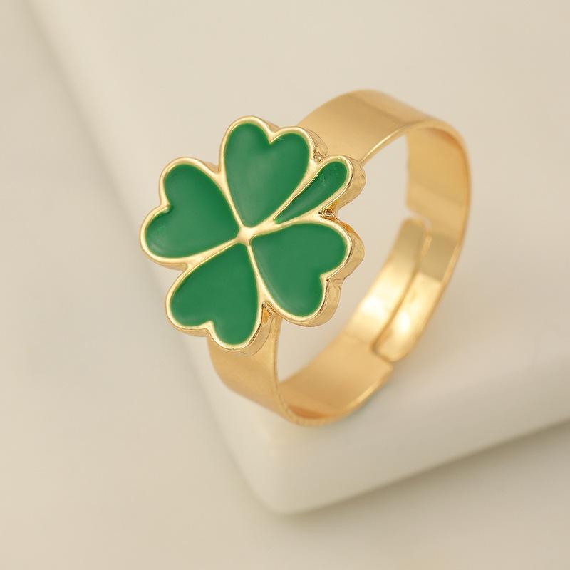 Womens Adjustable Alloy Rings With Drop Design Fashionable Daisy Tulip Gossip And Love Trendy Blogger Inspired