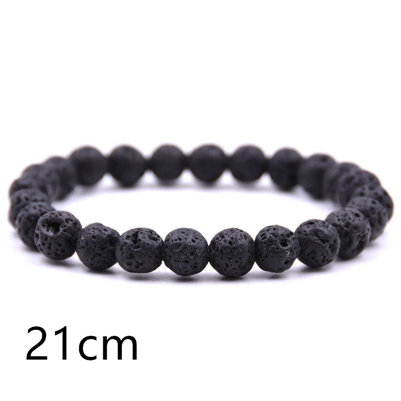 Adjustable Yoga Bracelet With Crystal Accents Stretch Rope