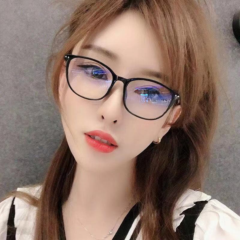 Womens Anti Blue Light Reading Glasses High Definition Clear Vision Plastic Frame Exquisite PC Lens Eyeglasses