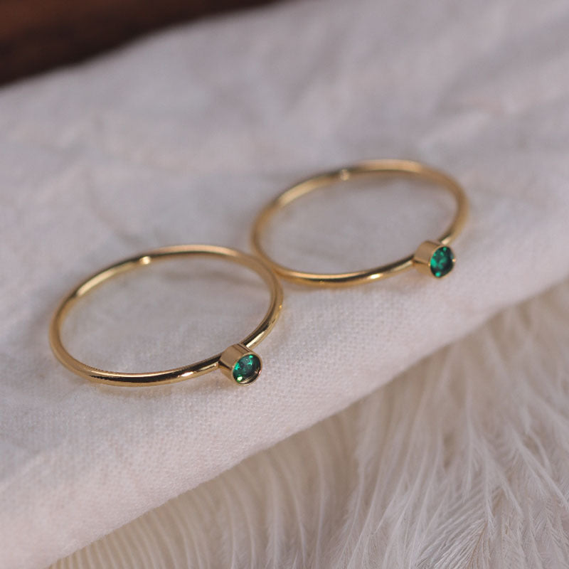 Womens Titanium Steel Ring Diamond Accent Geometric Design Gold Plated Fashion Jewelry Gift For Women Statement Piece