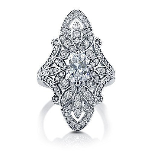 Zircon Inlaid Gold Plated Copper Ring Exquisite Flower Design Elegant Dainty Statement Piece Jewelry Accessory