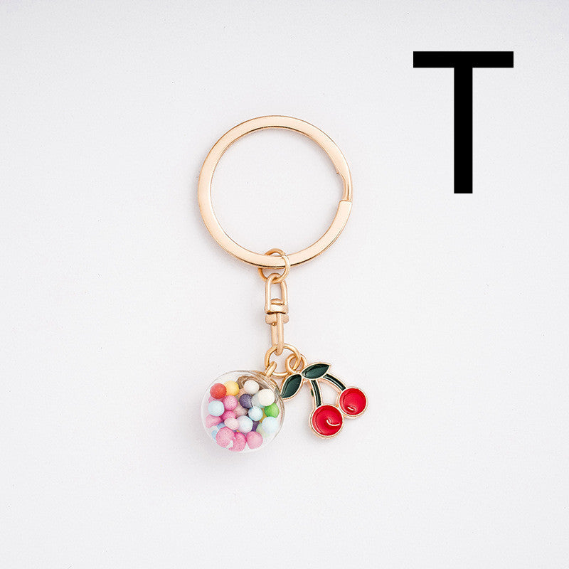 Girl Heart Keychain Cartoons Metal Key Chain For Bags Ornament And Cute Stylish Keyring Decoration Accessories