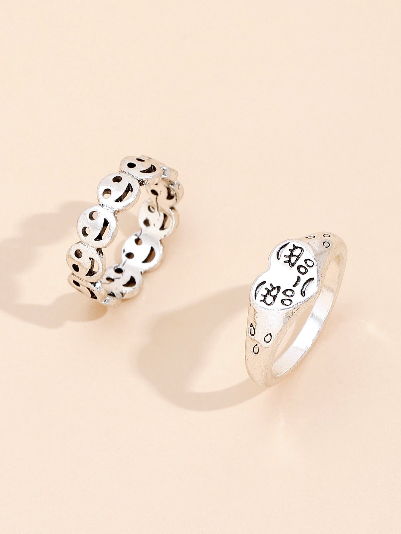 Layered Snake Chain Ring With Rhinestone Detailing Electroplated Zinc Alloy Geometric Design Elegant Style Now