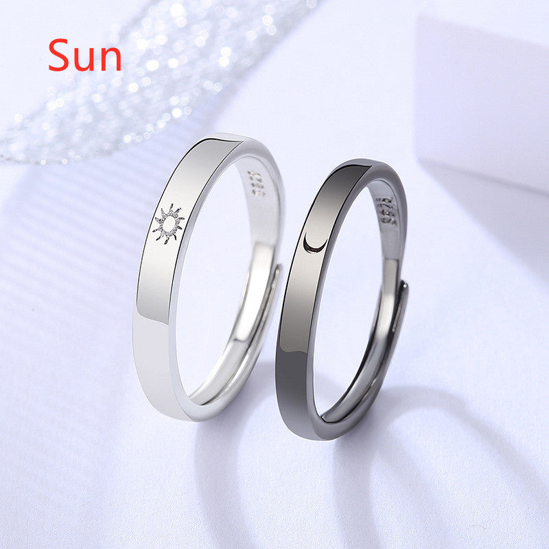 Adjustable Copper Couple Rings for Long Distance Lovers