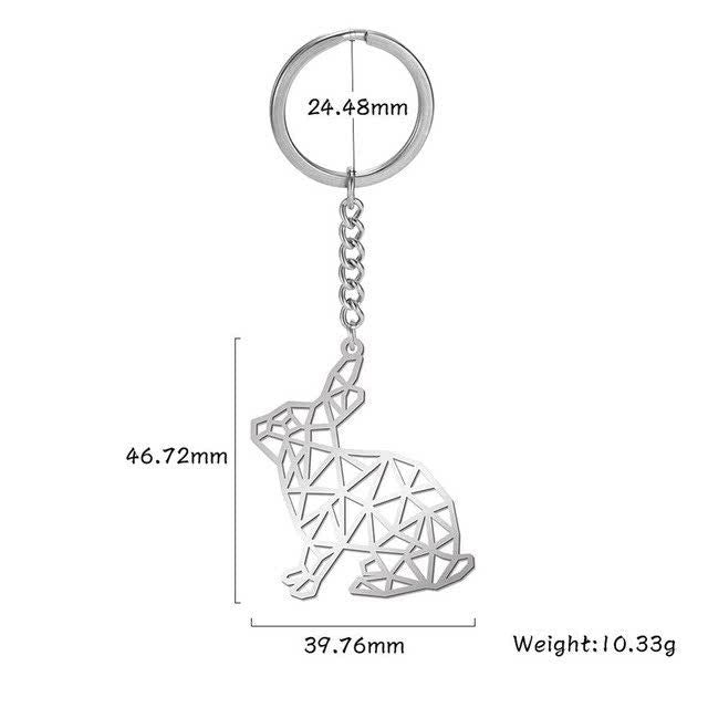 Animal Stainless Steel Key Ring Keychain For Men And Women With Various Animal Designs Durable Non Rusting Dog