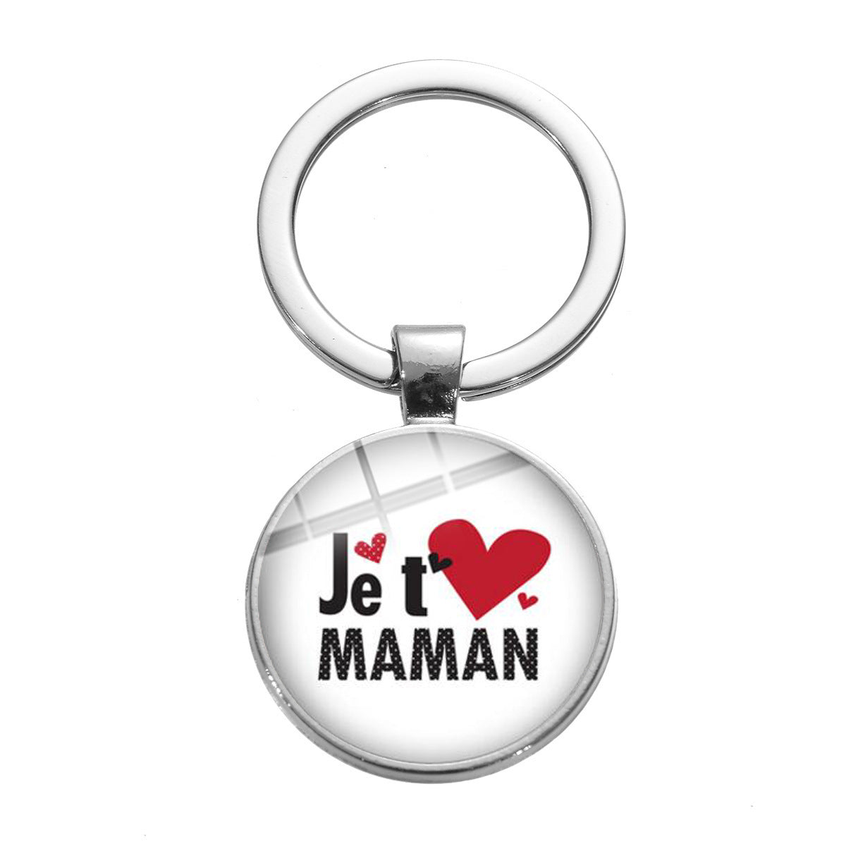 Mom Keychain Gift Zinc Alloy Key Ring Decorative Pendant For Mothers Day And Special Occasions For Mom On Any Occasion