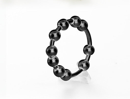 Unisex Rotating Beads Ring Stainless Steel Band For Anxiety Decompression Geometric Meditation Jewelry Relaxation