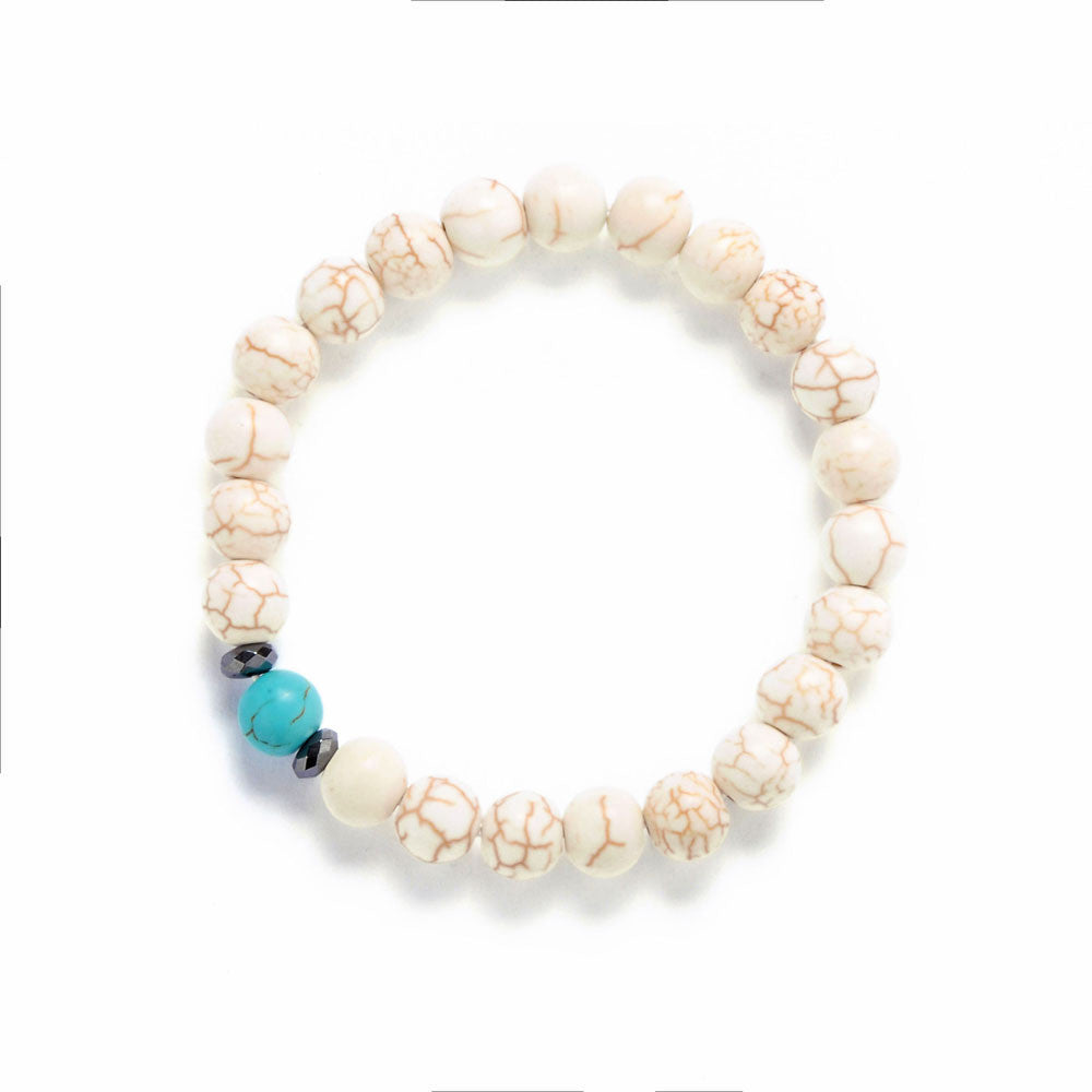 Agate Bracelet 8mm Beads Black Iron Totem Religious Jewelry Gift For Lovers And Trusted Keepsake For Special Moments