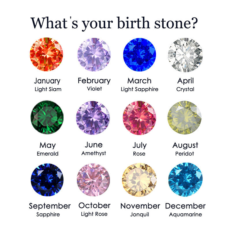 Womens Stainless Steel Ring Inlaid Rhinestones Simple Geometric Design Round Zircon Gemstone Ring Zircon