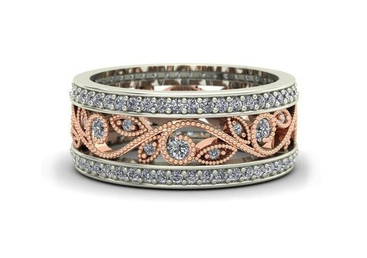 Womens Titanium Steel Ring Tire Pattern Geometric Design Fashion Jewelry Accessory Trendy Ring For Women Style