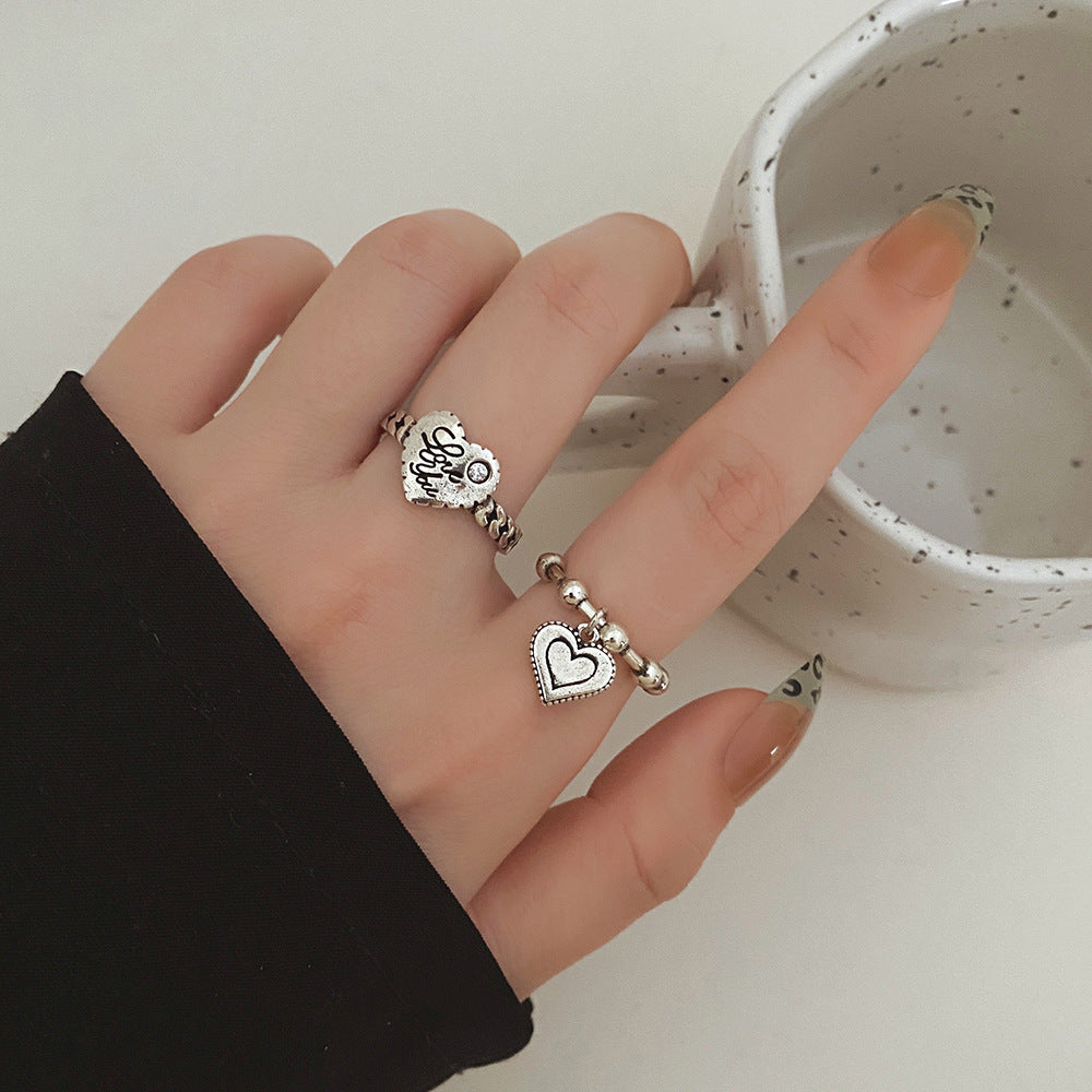 Butterflies Ring Set 22 Piece Geometric Alloy Rings Electroplating And Environmentally Friendly Color Retention