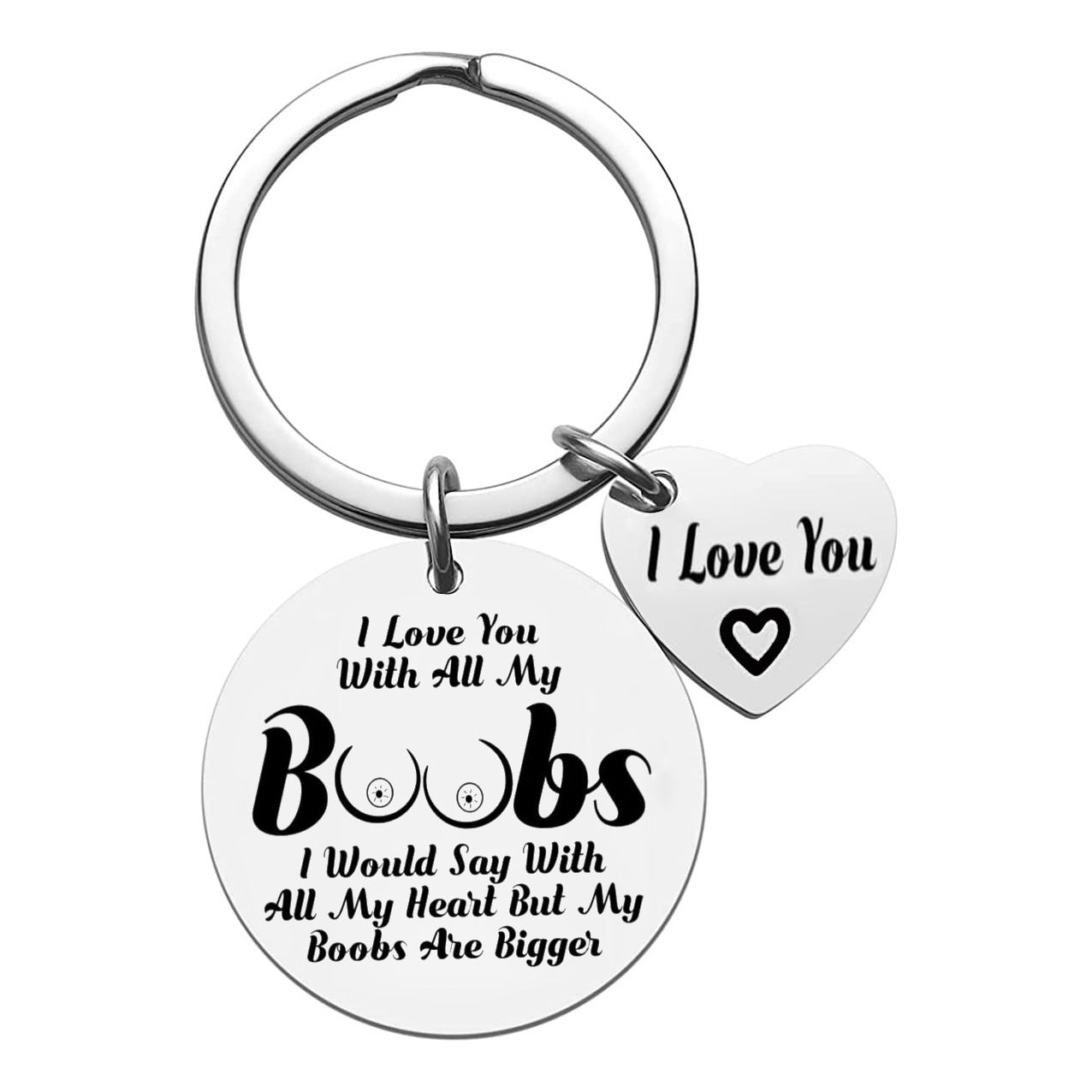 Sister Keychain Gift For Friends Stainless Steel Hooks Titanium Tag With Uplifting Lettering Anniversary Gift For Her