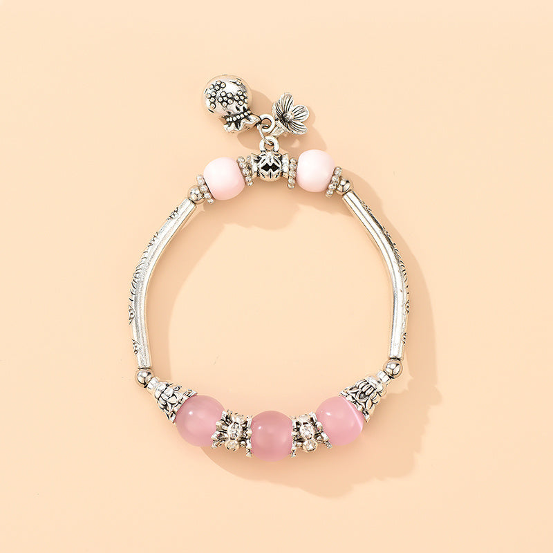 Crystal Necklace Gold Plated Fashion Jewelry European Inlaid Pendant Necklace For Women Gift Packed Gift Ready