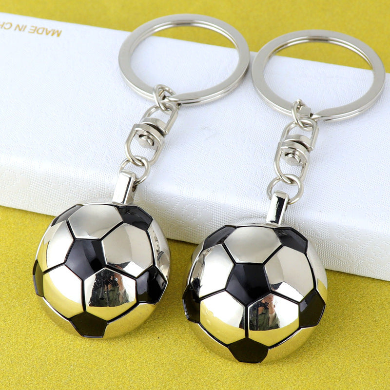 Metal Football Keychain Gift for Sports Fans World Cup Themed Pendant Boots Trophy Keyring Ideal Gift for Fans