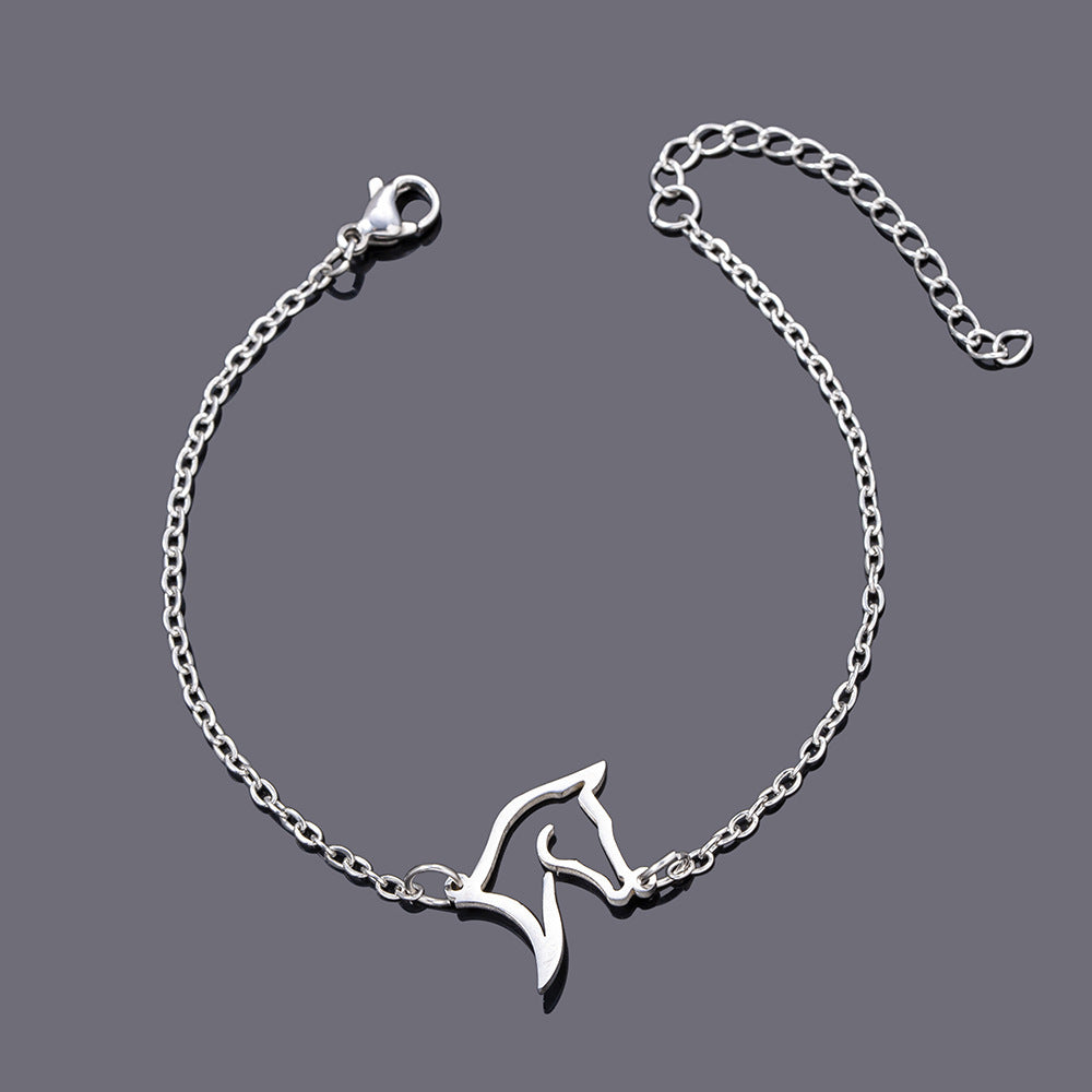 Unisex Horse Bracelet Electroplated Alloy Bangle Gold And Silver Tone Jewelry Gift For Men Women Fashion Accessory