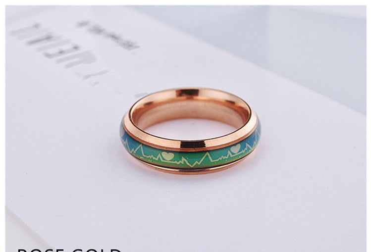 Unisex Ring Stainless Steel Couple Rings With Geometry Pattern 6mm Width Band For Birthdays And Valentines Days