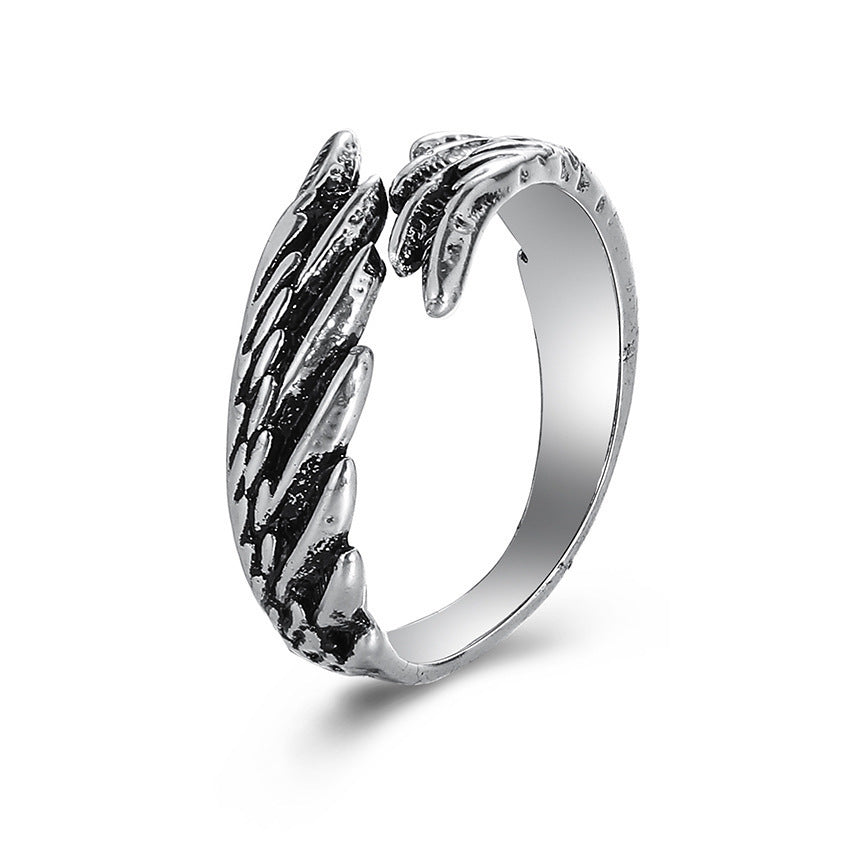 Unisex Geometric Alloy Ring Electroplated Hip Hop Streetwear Palm Ring Everyday Geometric Ring Fashion Jewelry