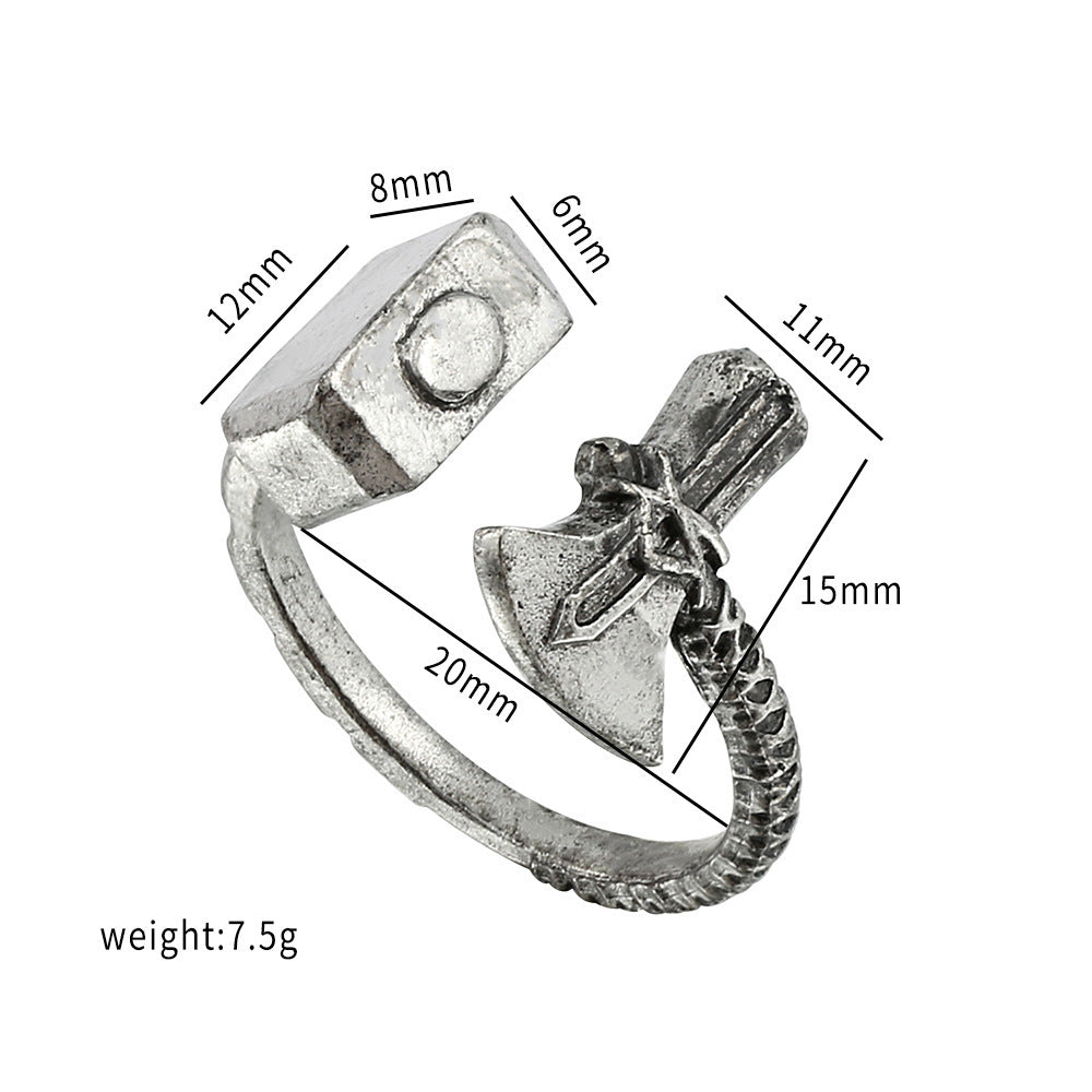 Geometric Rings For Men And Women Fashion Alloy Ring Simple Jewelry Trendy Accessories Elegant Design Chic Modern