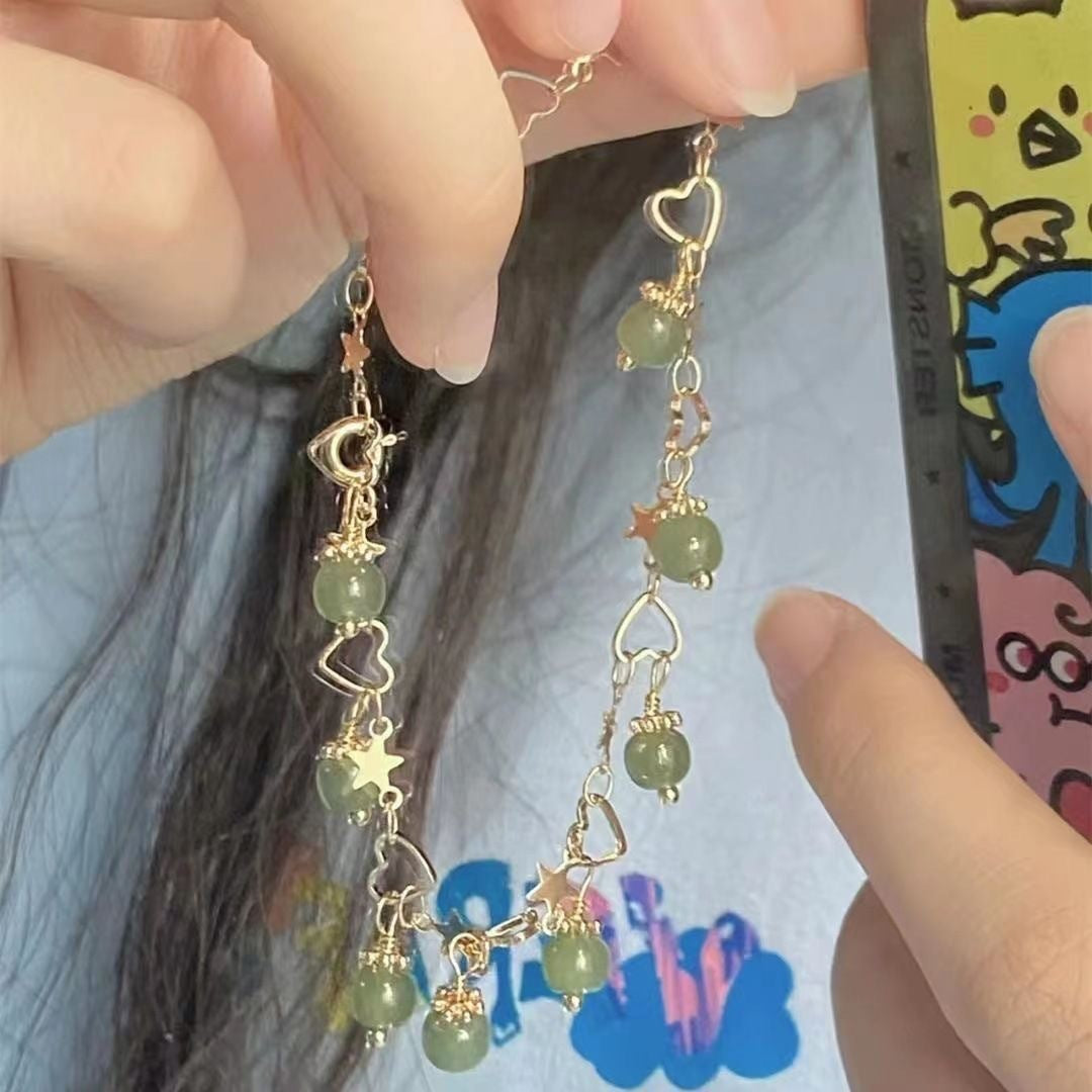 Geometric Star Bracelet for Women Minimalist Alloy Electroplated Temperament Jewelry Everyday Accessory Sparkle