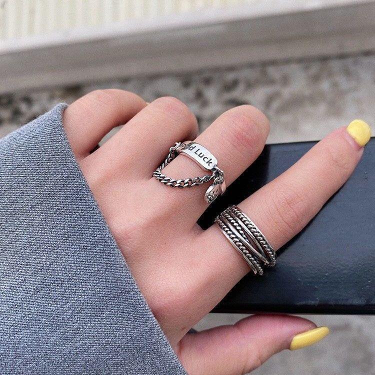 Stainless Steel Ring Geometric Plated Jewelry for Men and Women Durable Statement Accessory Fashion Style Icon