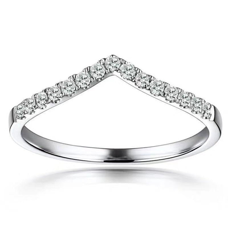 Geometric Copper Ring Set Elegant Simple Rings For Her