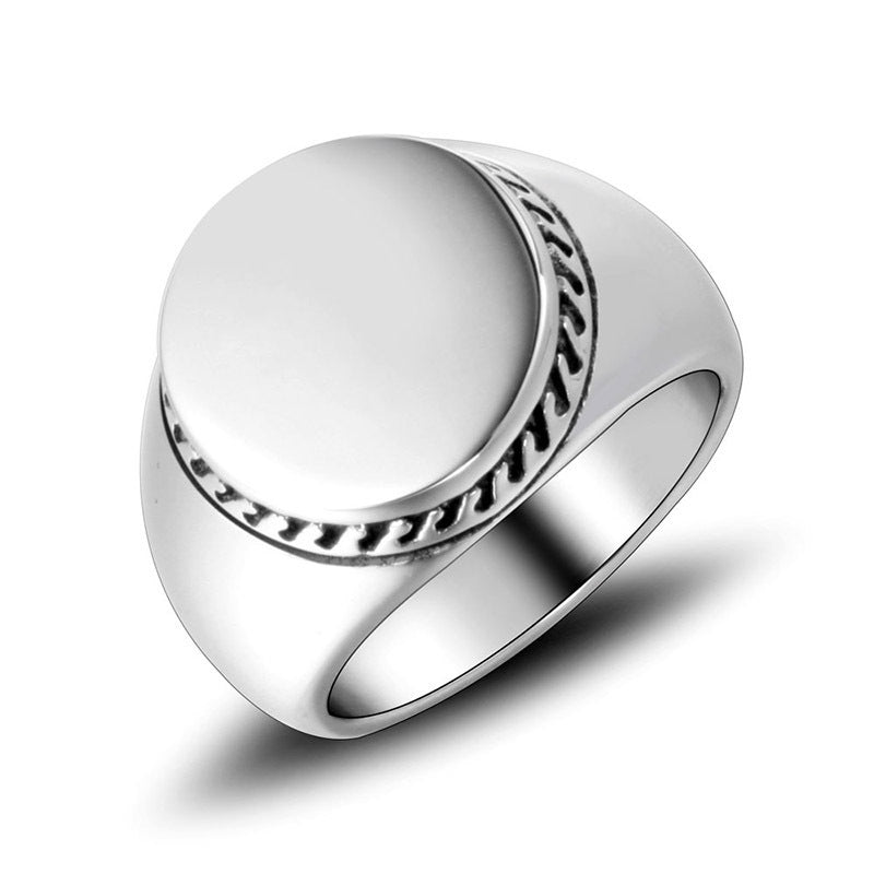 Titanium Steel Ring Wide Band Polished Modern Fashion Jewelry For Men And Women Durable Everyday Accessory Smooth Fit