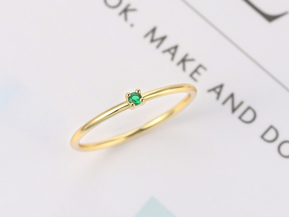 Geometric Copper Inlaid Zircon Ring For Women Elegant Simple Fashion Jewelry Accessories Everyday Sparkle Glow