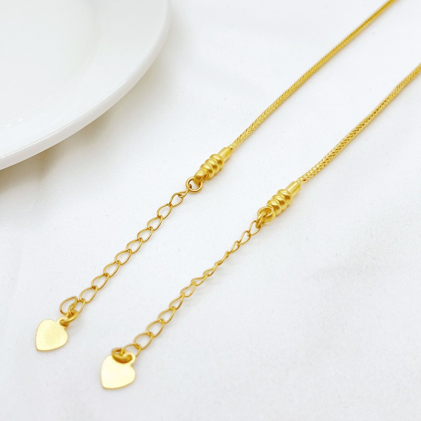 Copper Bracelet Women Ancient Gold Snake Bead Bangle