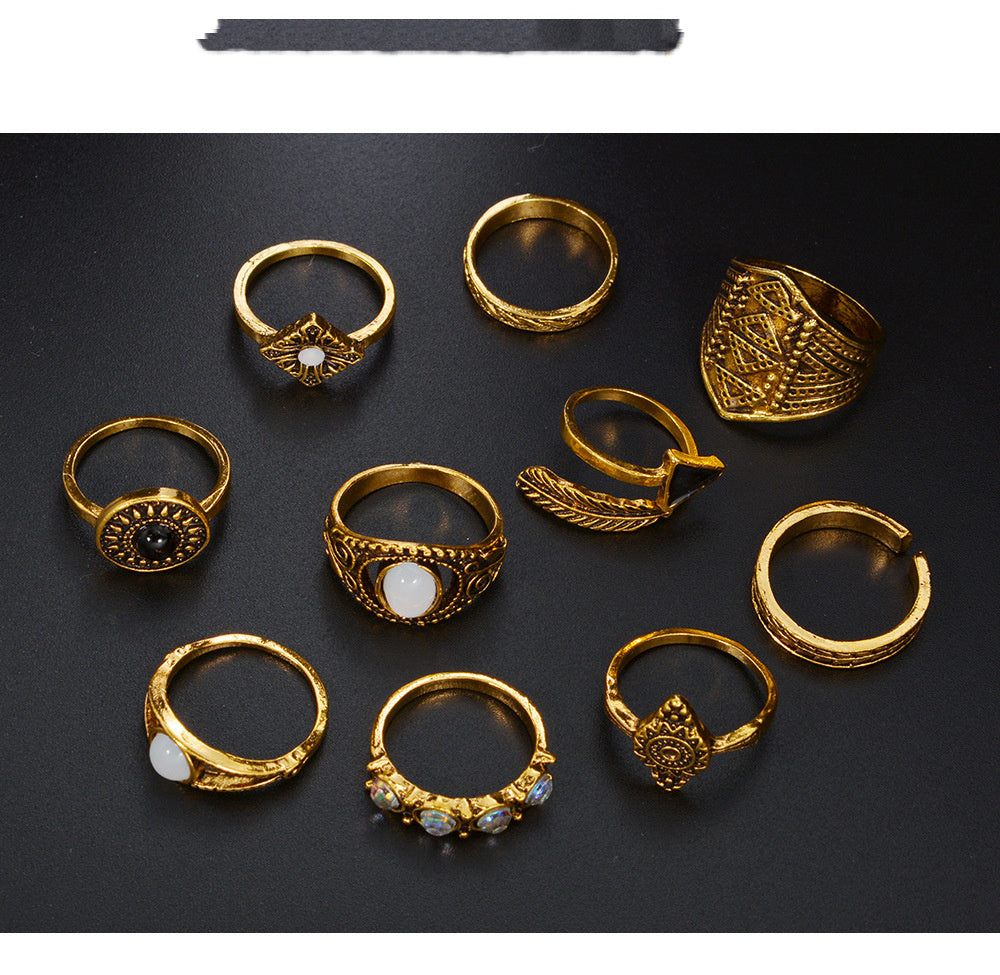 Women Arrow Ring Geometric Alloy Plated Ring Personalized European American Retro Statement Ring Modern Accent