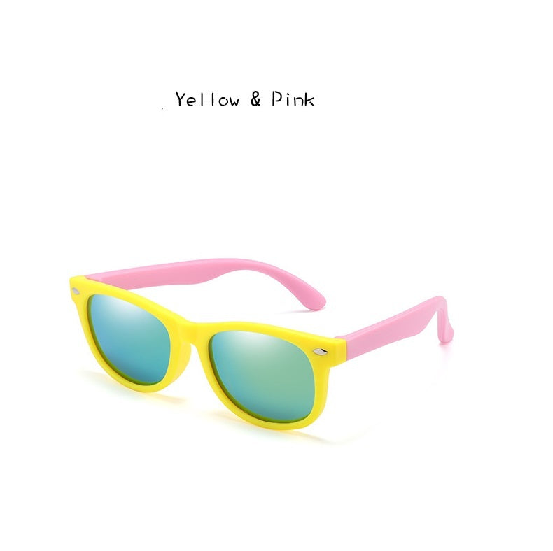 Kids Polarized Sunglasses Resin Lens Eye Protection For Outdoor Activities Fashion Frames Light Durable Secure