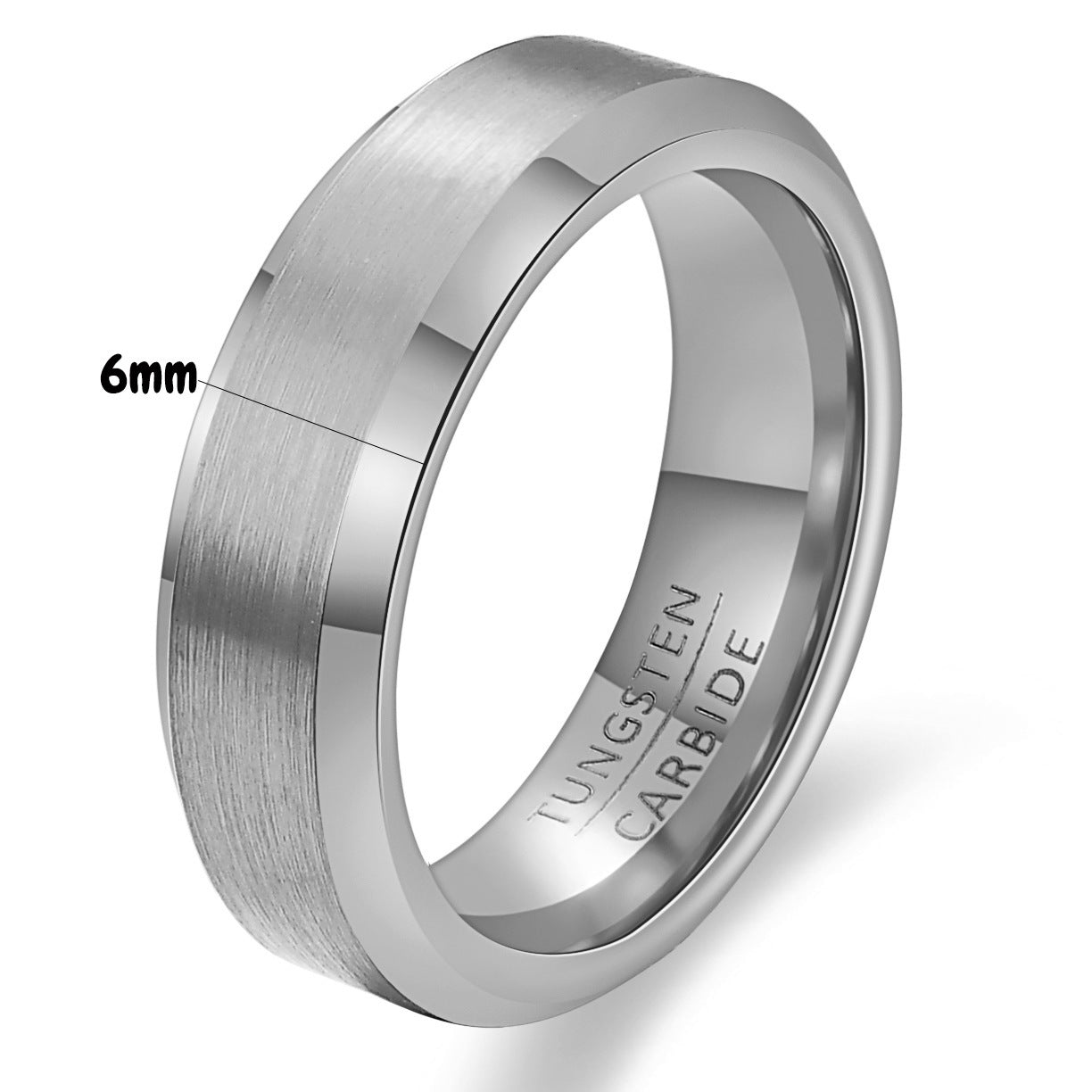 Unisex Stainless Steel Ring Band Electroplated Fashion Jewelry Round Geometry Ring For Men And Women Lovers XL