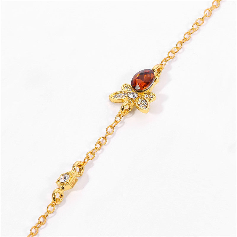 Unisex Cartoon Moon Bracelet Stainless Steel Alloy Jewelry