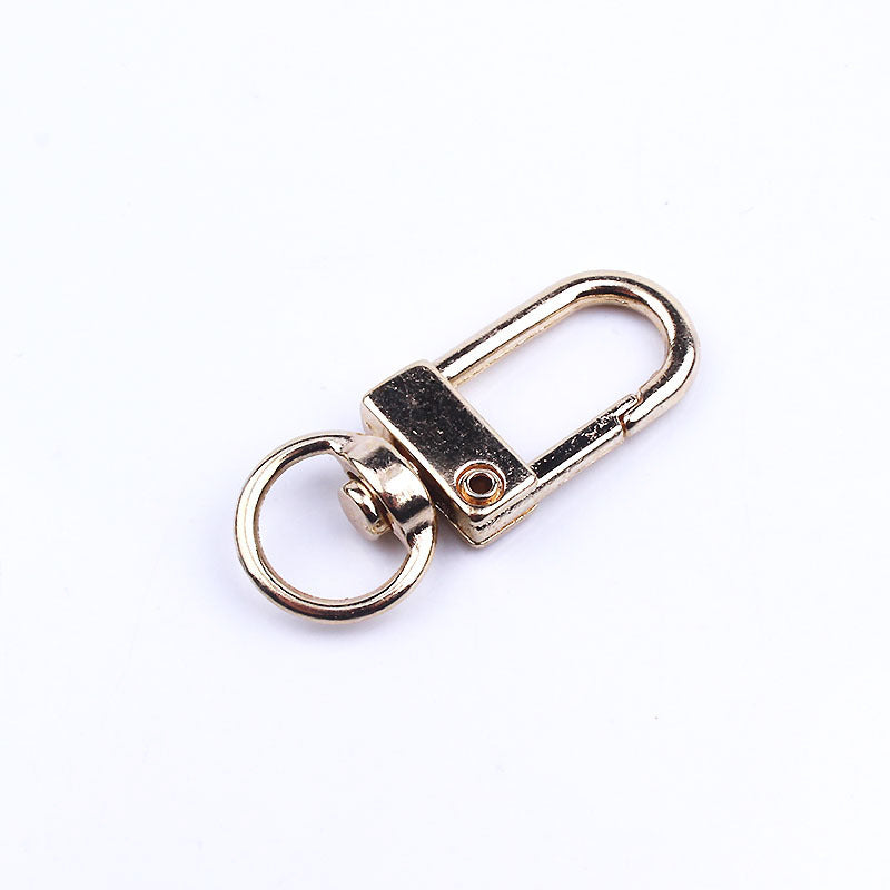 Zinc Alloy Latch Hardware Buckle Key Ring DIY Jewelry