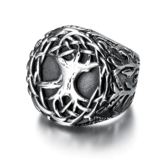 Beowulf Regalia Handcrafted Stainless Steel Yggdrasil