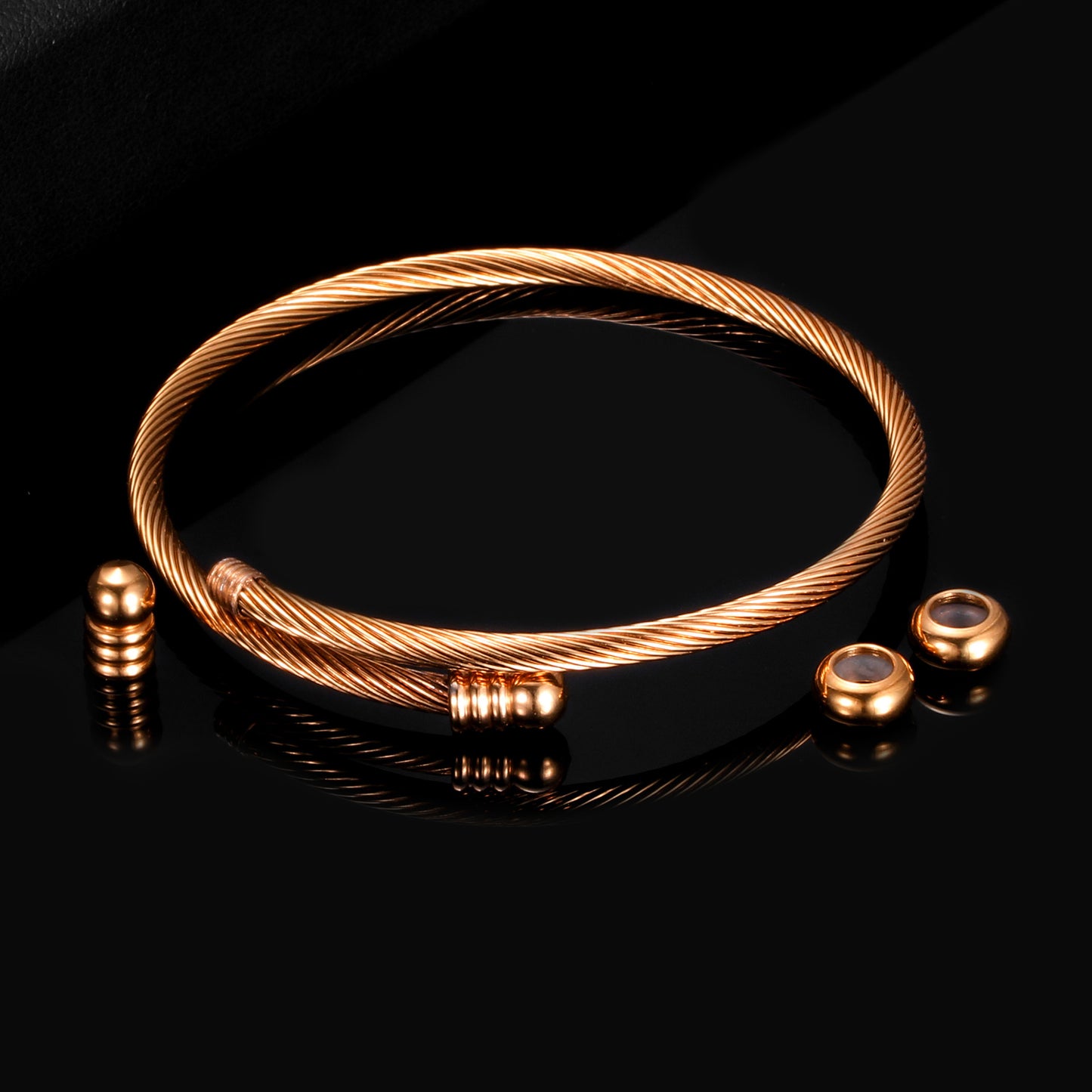 Stainless Steel Cable Bracelet Unisex Braided Bangle For Women And Men Fashion Jewelry Gift Birthday Gift Idea