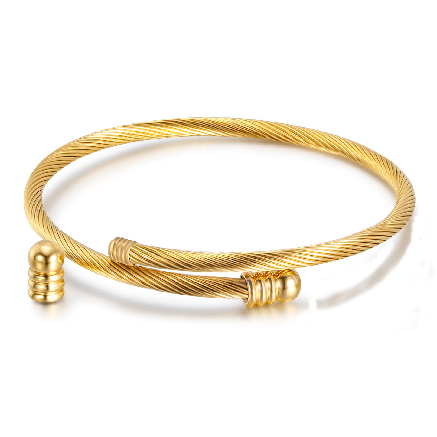 Stainless Steel Cable Bracelet Unisex Braided Bangle For Women And Men Fashion Jewelry Gift Birthday Gift Idea