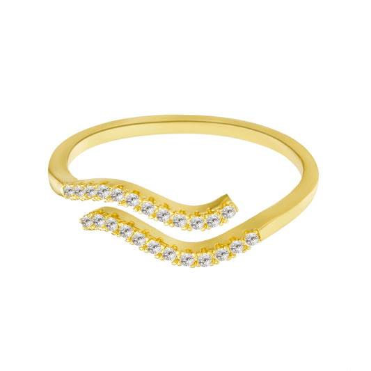 Gold Zodiac Sign Ring Electroplated Alloy Constellation Jewelry For Women And Girls Perfect Everyday Wear Shine