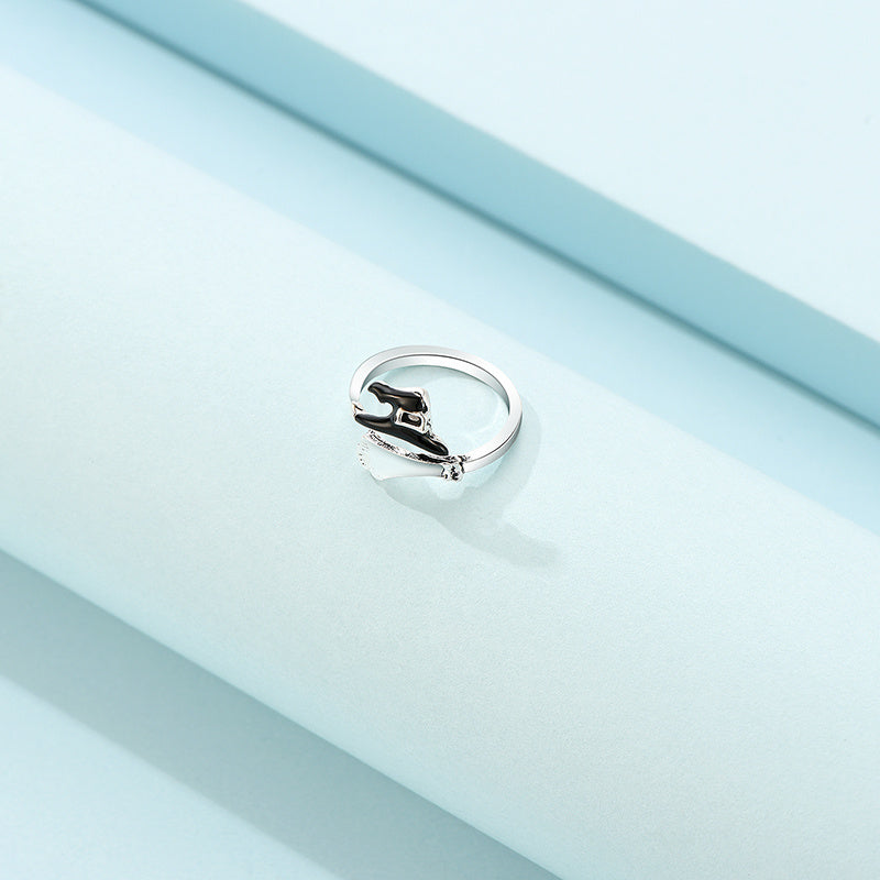 Womens Geometric Ring Gold Plated Alloy Statement Ring Modern Elegant Fashion Jewelry Everyday Ring Daily Wear