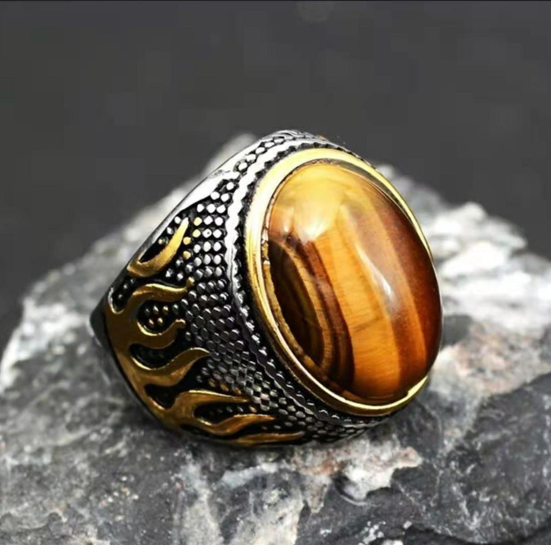Mens Alloy Rings Geometric Animal Design Ring High Quality Fashion Ring European American Style New Design New Design