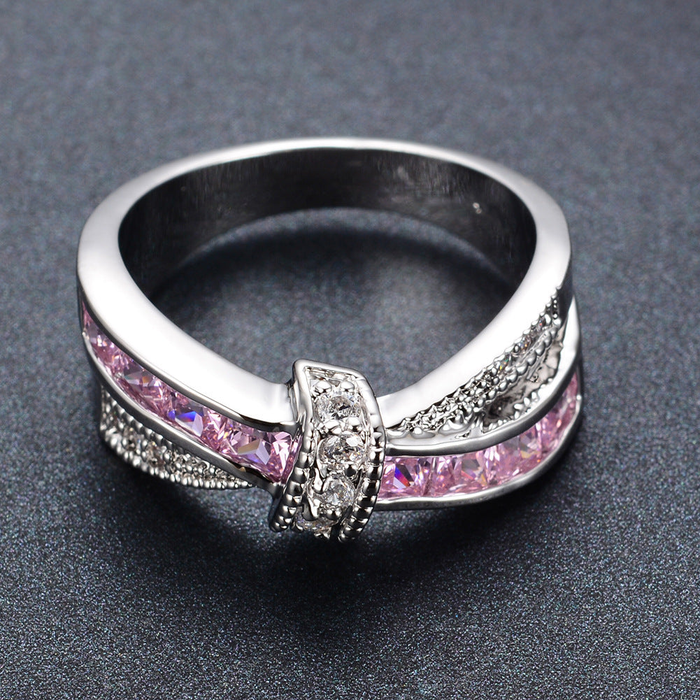 New Cross Bow European And American Retro Ring For Women