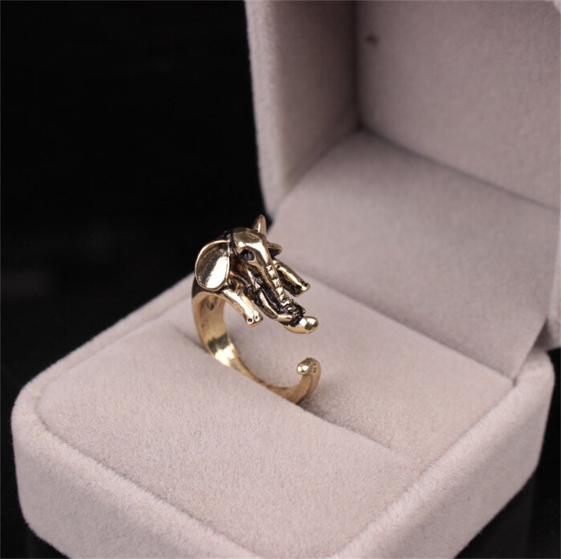 Womens Animal Rings Fashion Alloy Electroplate Adjustable Rings Trendy Finger Rings For Women And Girls Lovely