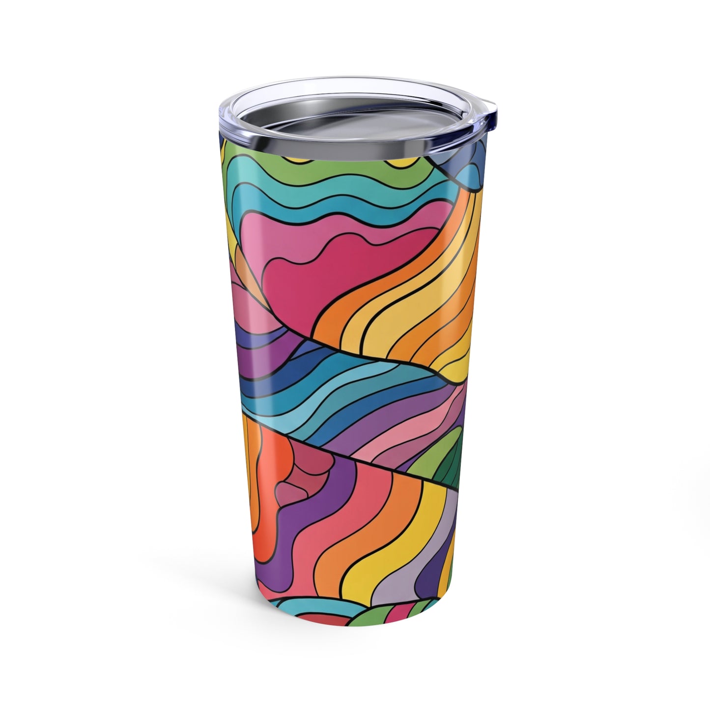 20 Oz Stainless Steel Travel Mug Double Wall Vacuum Insulation Spill Resistant Keeps Hot Or Cold Dishwasher Safe