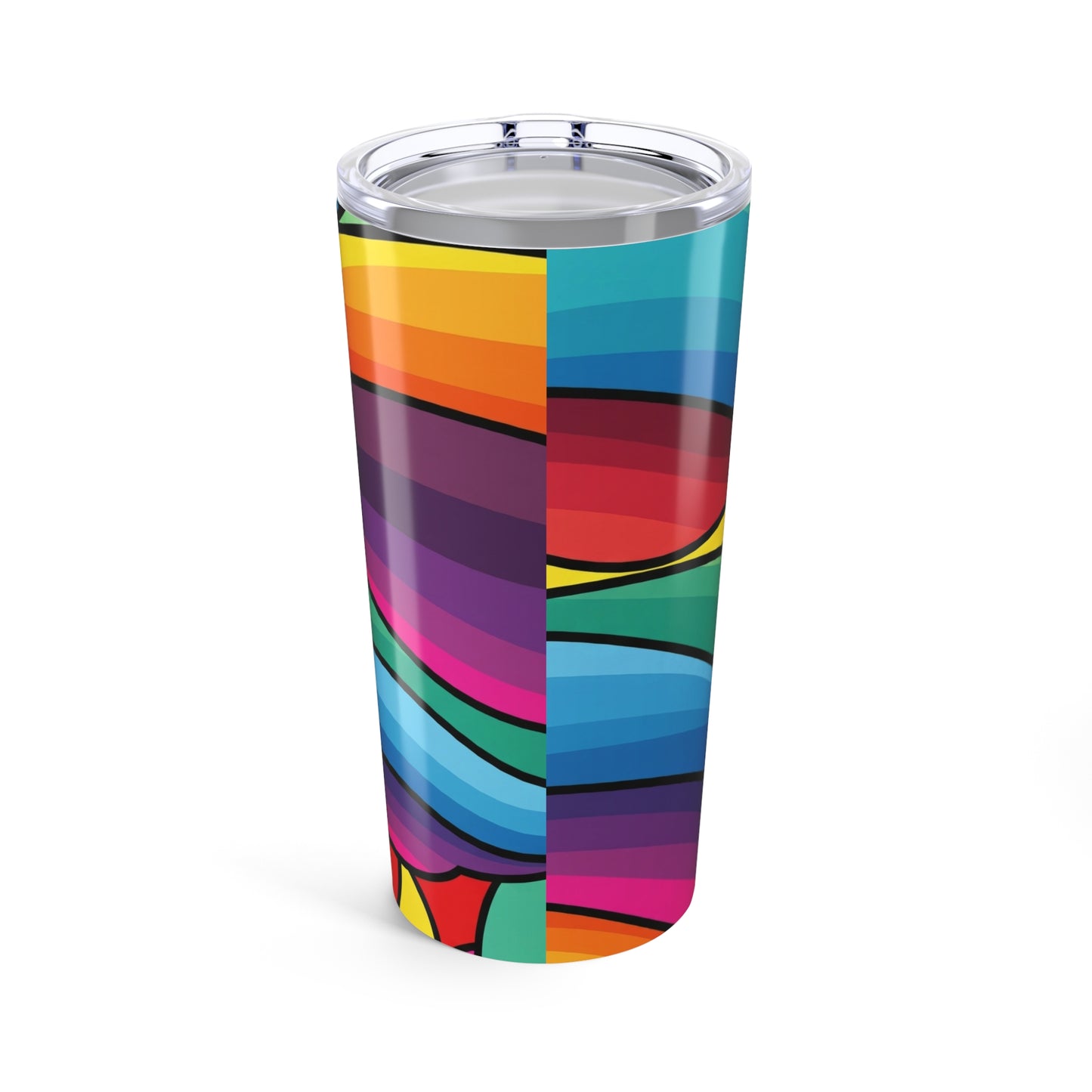 20oz Stainless Steel Tumbler With Double Wall Vacuum Insulation Leak Proof Design For Hot And Cold Beverages On