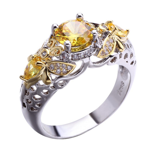 Geometric Rings For Women Exquisitely Crafted Alloy Fashion Jewelry With Dazzling Zircon Accent Geometric Design