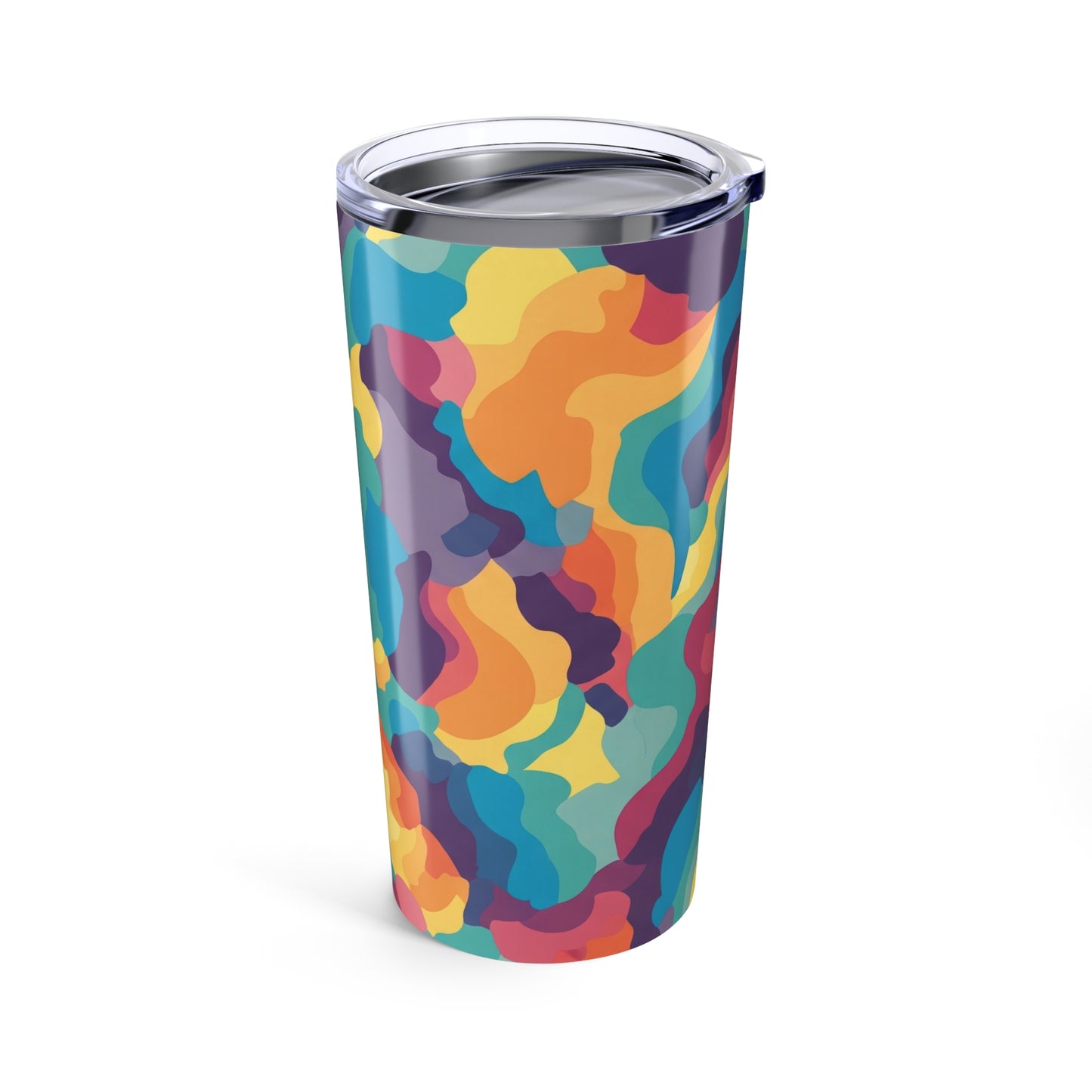 20oz Stainless Steel Tumbler With Double Wall Vacuum Insulation Leak Proof Printed Design For Hot And Cold
