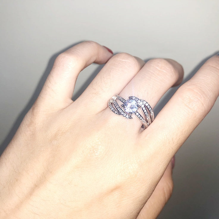 Sterling Silver Diamond Ring Elegant Everyday Wear Sparkle And Classic Style For Any Occasion Jewelry Gift Now